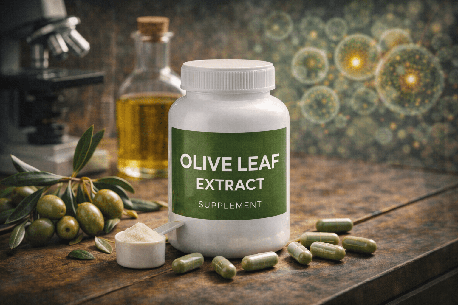 Que dice la ciencia sobre uso de Suplementos extractos de hoja de olivo