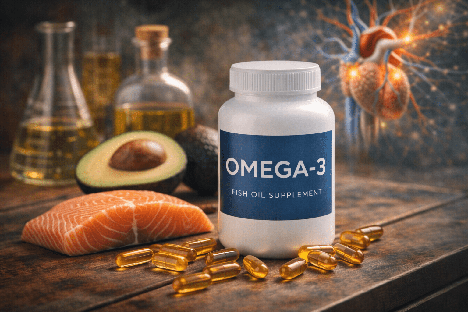Los omega-3 no son la panacea cardiovascular prometida. Beneficios modestos, riesgo de fibrilación auricular a dosis altas. Qué dice la ciencia en 2026.