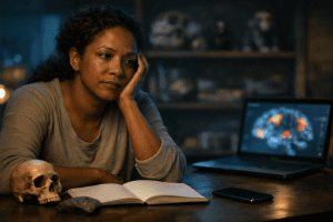 sesgo-negatividad, procrastinación, rumiación, autocrítica, psicología-evolutiva, regulación-emocional, ansiedad, comportamiento, cerebro, evidencia-solida