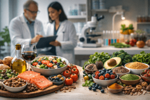 La kombucha no es el nuevo vino tinto. Mientras los superalimentos acumulan presupuesto de marketing, la dieta mediterránea acumula ensayos clínicos. Analizamos la tensión entre modas nutricionales y evidencia real.