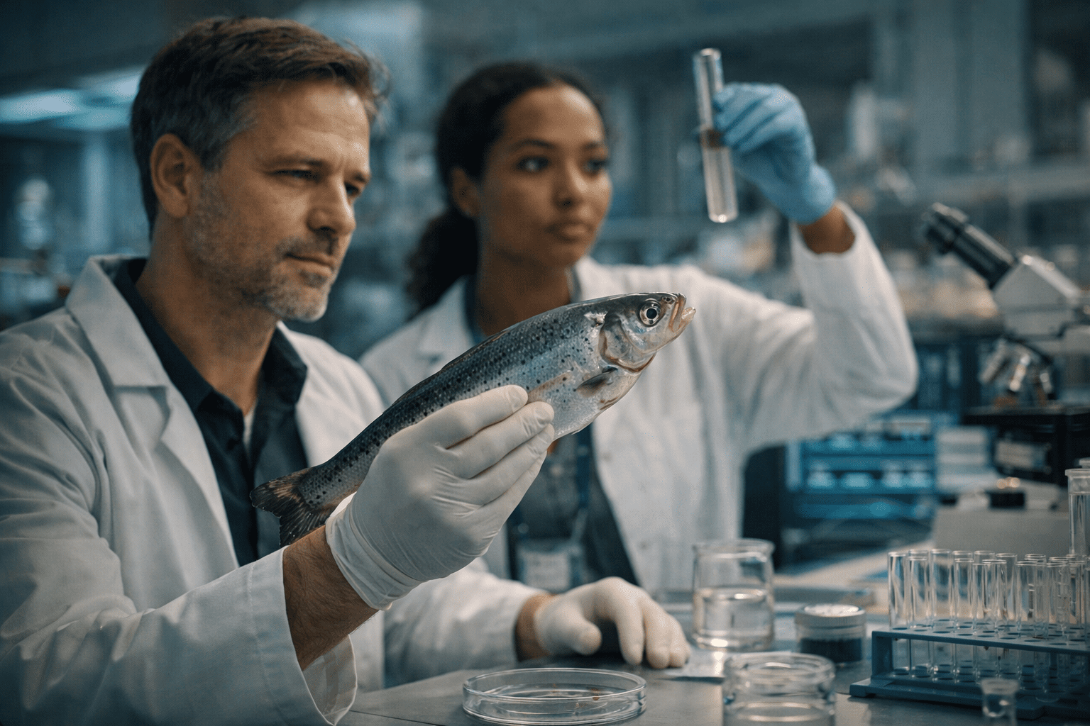 ¿Es seguro comer pescado? Analizamos la evidencia sobre beneficios cardiovasculares y cognitivos frente a riesgos de mercurio, PCBs, PFAS y microplásticos.